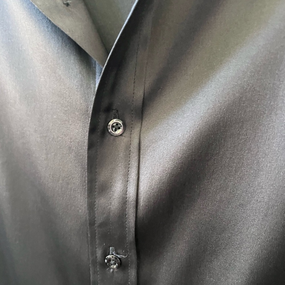 Ralph Lauren Black Silk Blouse - Picture 3 of 10